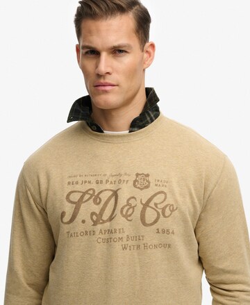 Sweat-shirt Superdry & Co en beige
