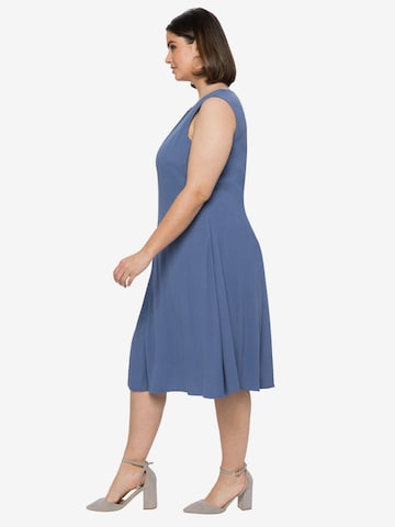 SHEEGO Cocktailkleid in Blau