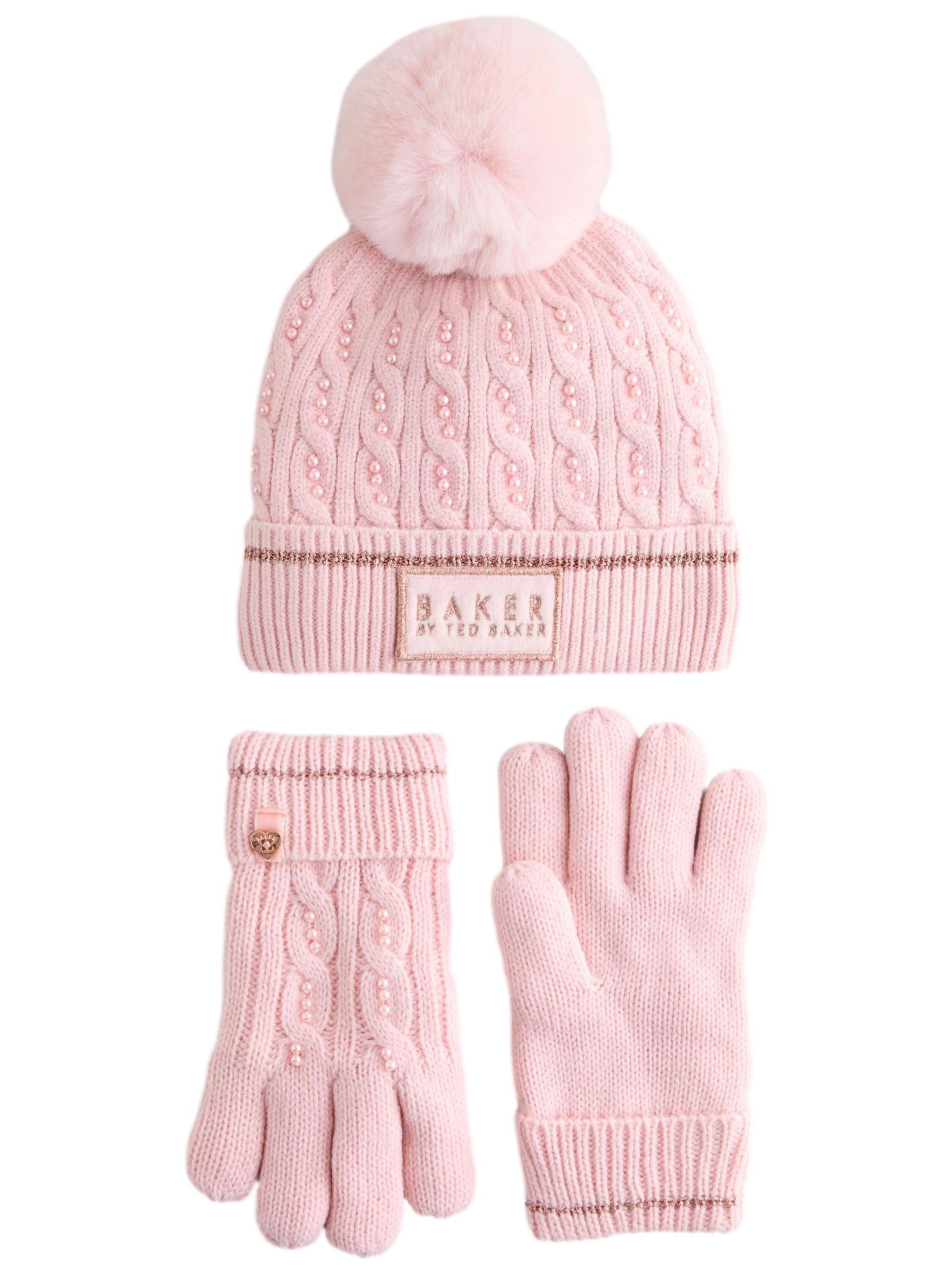 Baker by Ted Baker Σκούφος σε ροζ: μπροστά