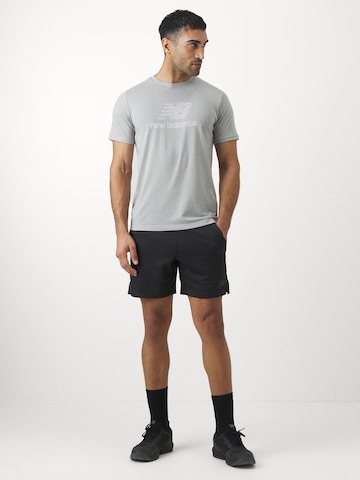 T-Shirt fonctionnel 'Heathertech' new balance en gris