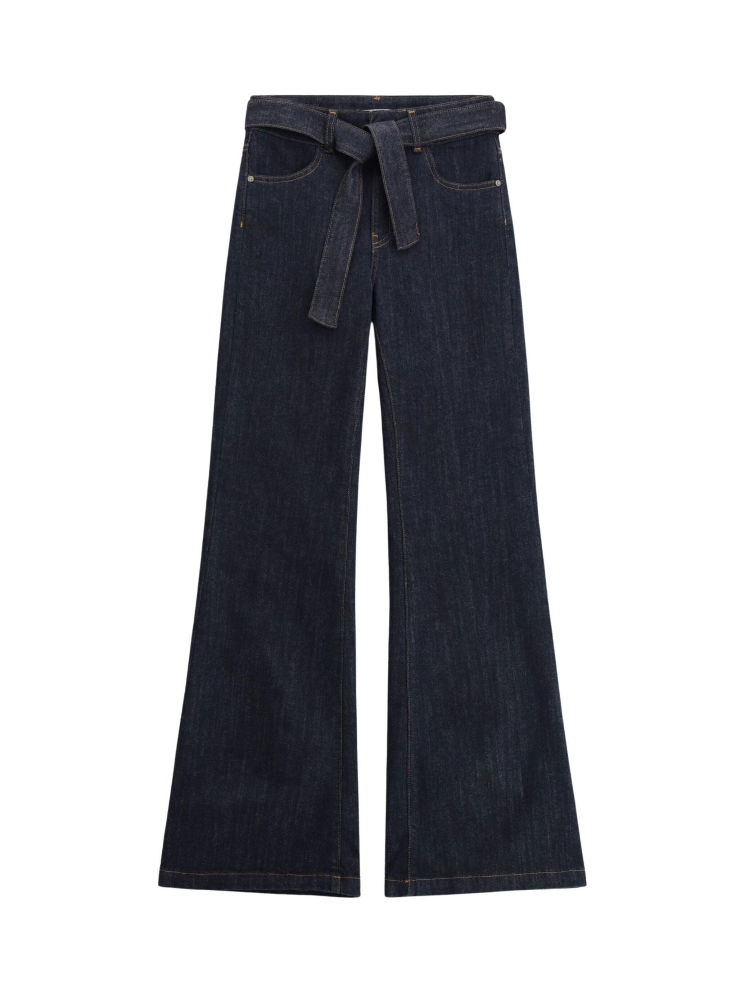 PLEASE Regular Hose 'PLEASE PANTALONE PANTALONE'‌‌‌‌‌‌‌‌‌ in Blau: Vorderseite