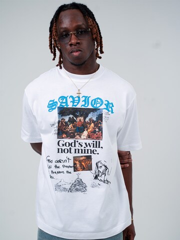 ATELIER OF FAITH Shirt 'SAVIOR' in Wit