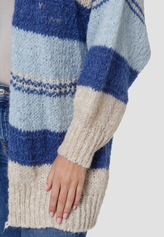 Decay Knit Cardigan in Blue