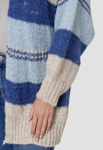 Decay Knit Cardigan in Blue