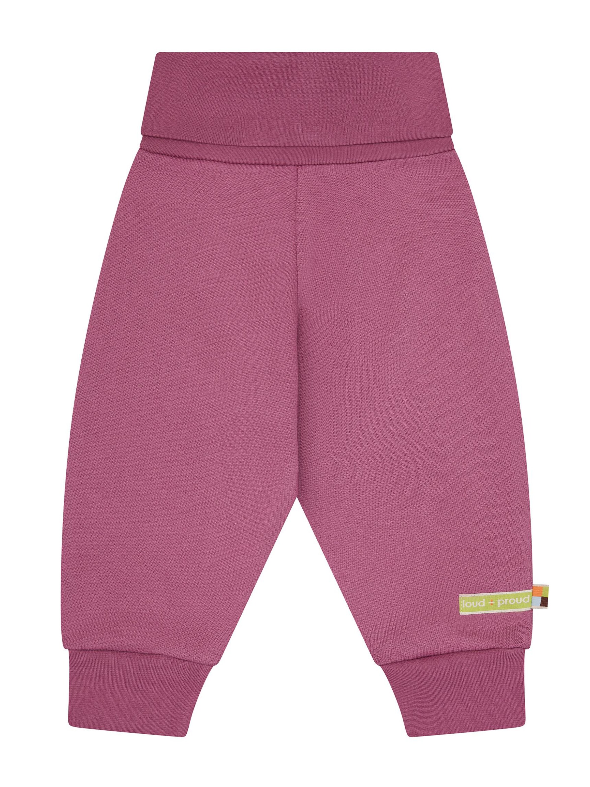 loud + proud Loosefit Hose‌‌ in Lila: Vorderseite