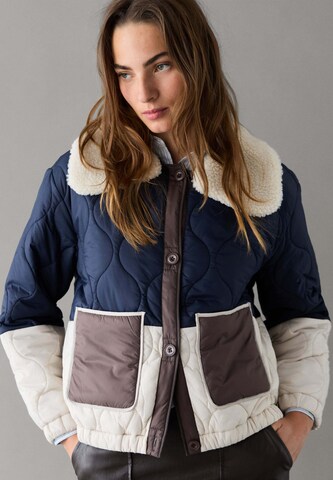 Pepe Jeans Winterjas in Blauw: voorkant