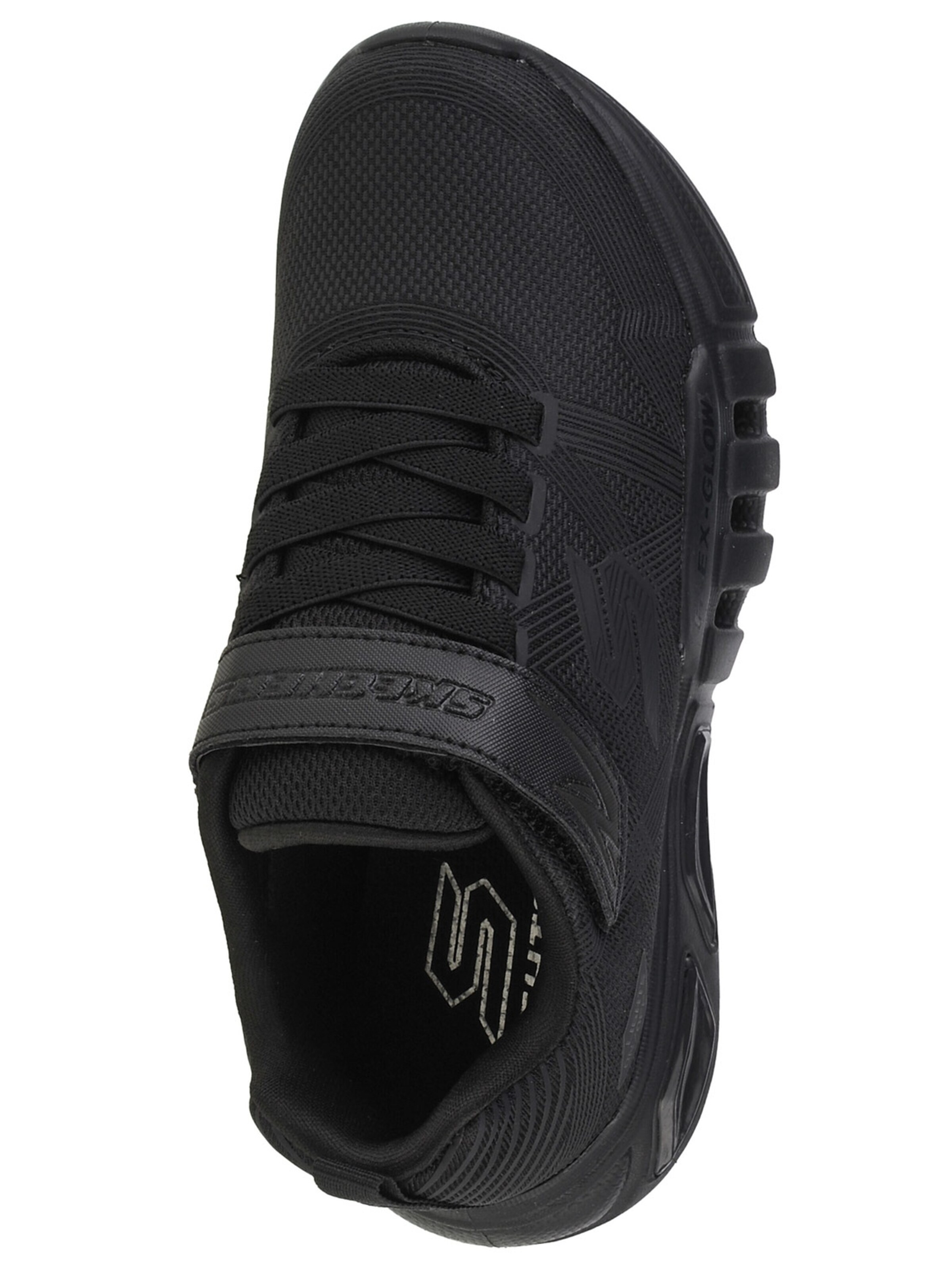 SKECHERS Sneakers 'Flex-Glow' in Zwart