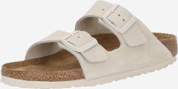 BIRKENSTOCKNatikače s potpeticom 'Arizona' - bijela boja: prednji dio