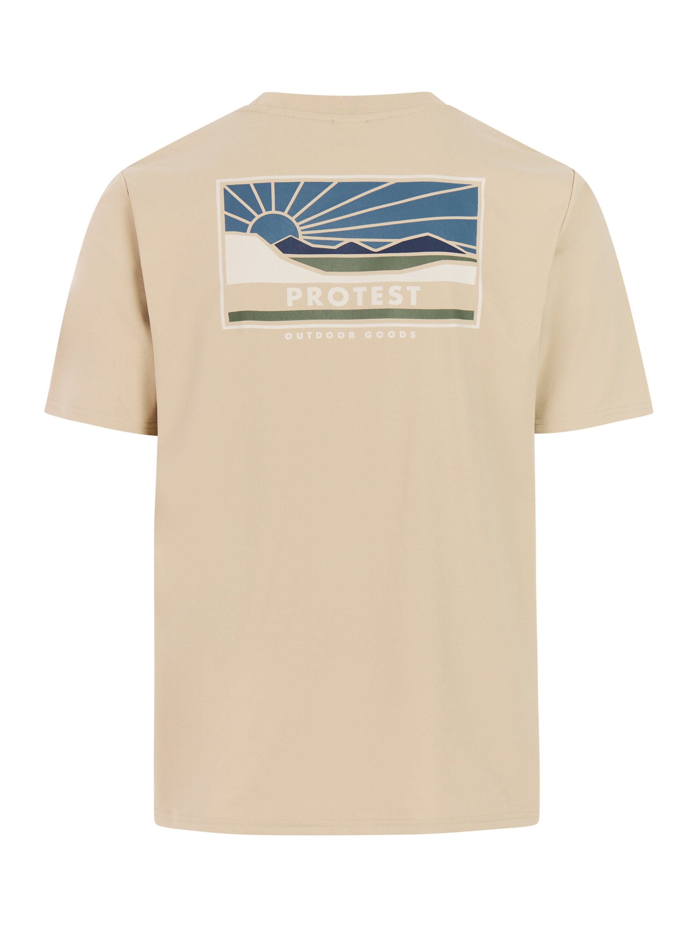 PROTEST Shirt 'PRTTarrant'‌‌‌‌‌‌‌‌ in Braun