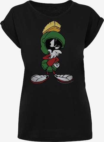 F4NT4STIC Shirt 'Looney Tunes Marvin' in Groen: voorkant