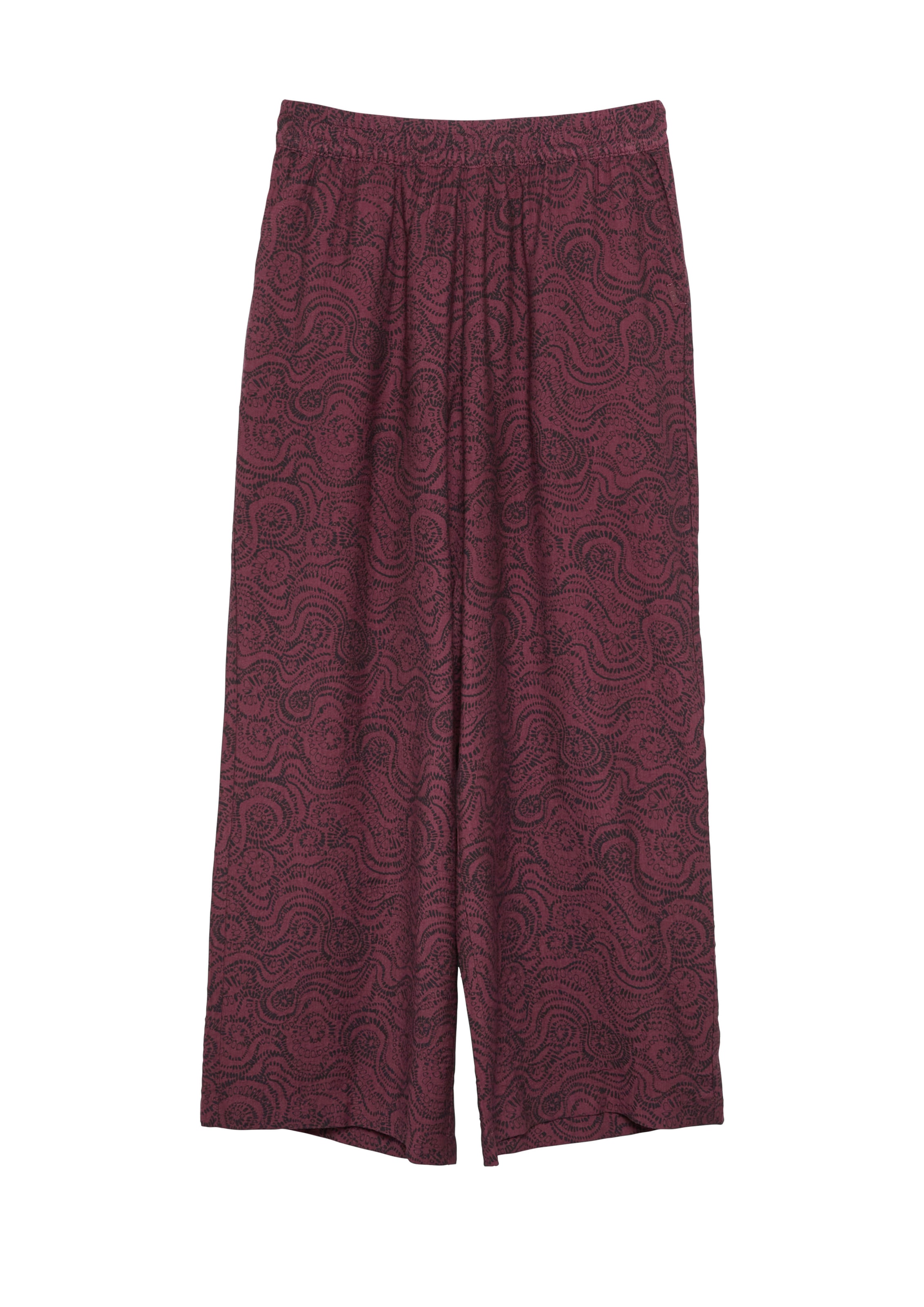 Wide Leg Pantalon QS en violet : devant