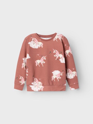 NAME IT Sweatshirt 'NUMA' i brun