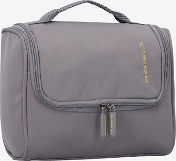 MANDARINA DUCK Toiletry Bag 'Smile & Go' in Grey