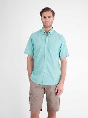 LERROS Regular fit Zakelijk overhemd in Blauw: voorkant