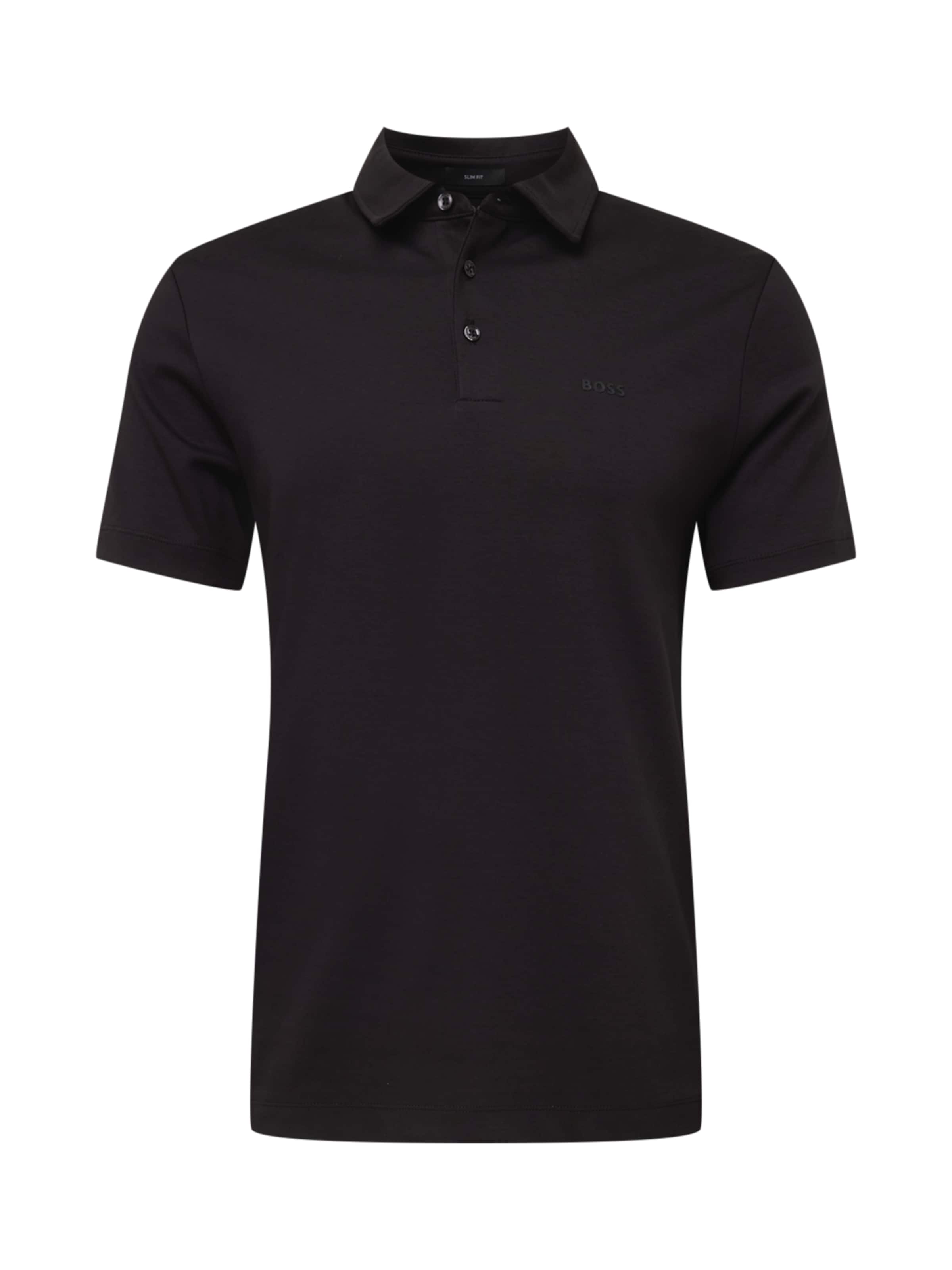 BOSS - Camiseta 'Palosh' en negro: frente