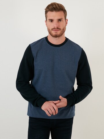 Sweat-shirt Buratti en bleu