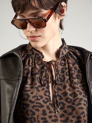 GUESS - Blusa 'NEW JOSETTE' em castanho
