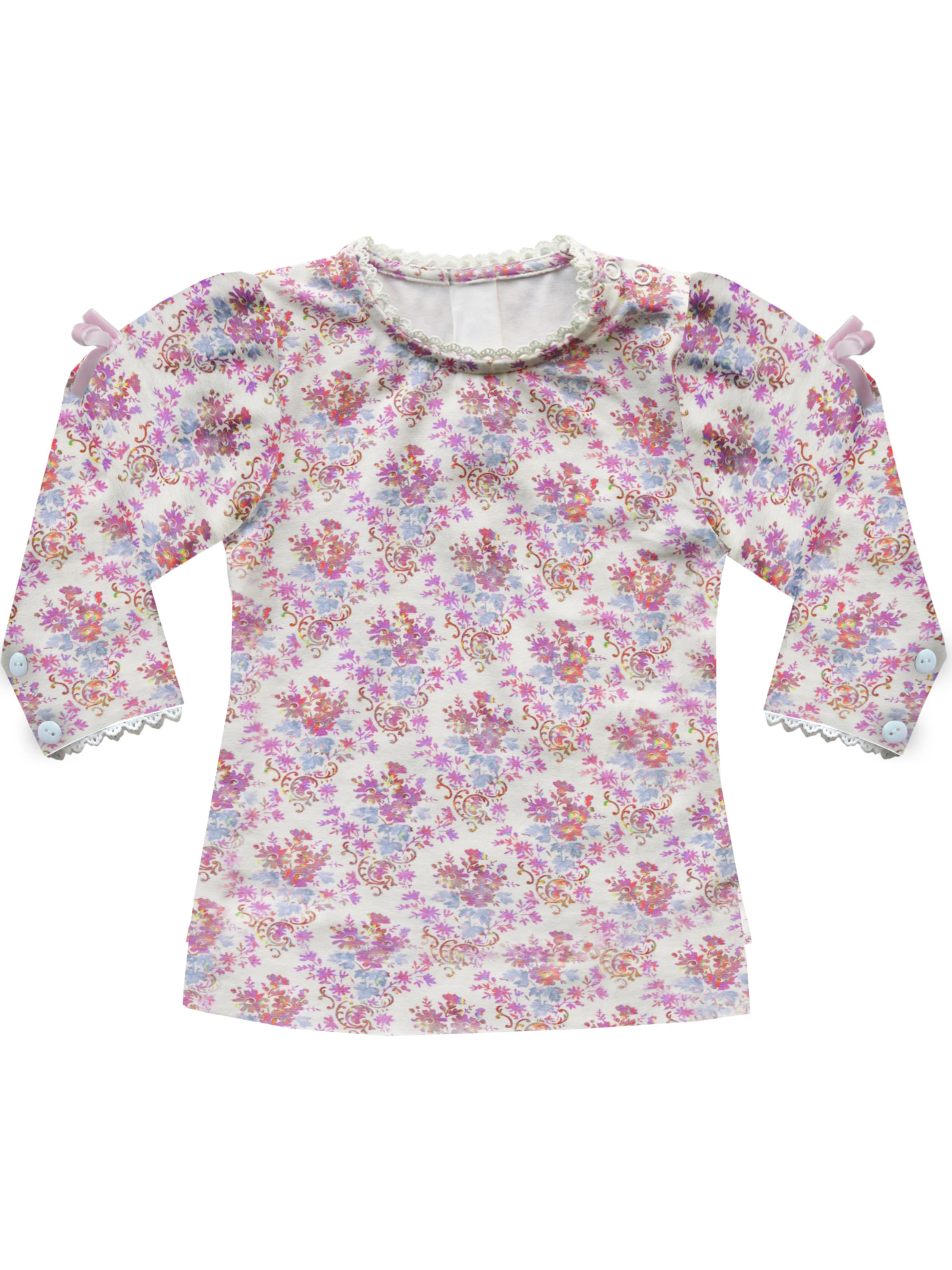 Mogo Shirt 'Estrela'‌‌‌‌‌ in Pink: Vorderseite