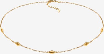 ELLI Halskette Choker 'Geburtsstein' in Gold: predná strana