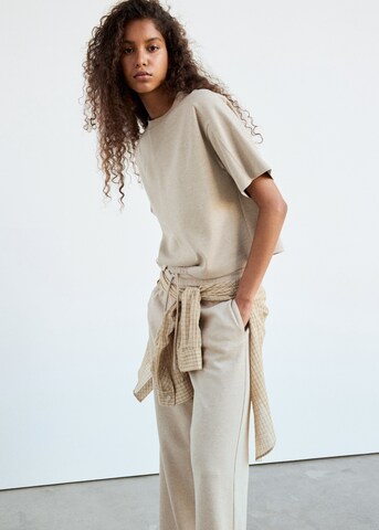 Maglietta 'PICO' di MANGO in beige