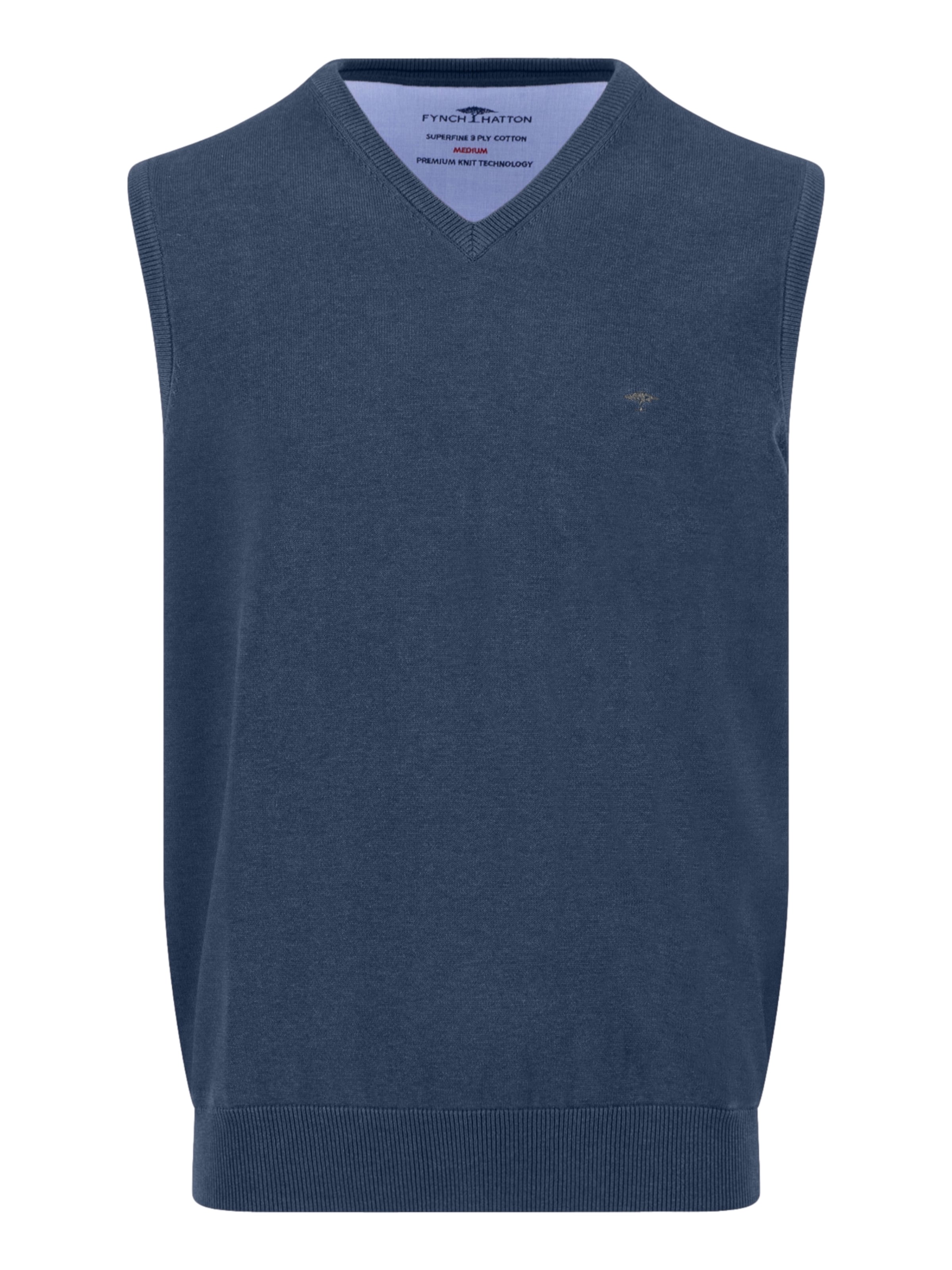 FYNCH-HATTON Pullunder in Blau: Vorderseite
