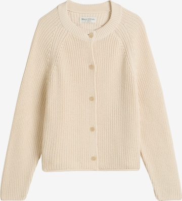 Marc O'Polo Knit cardigan in Beige: front