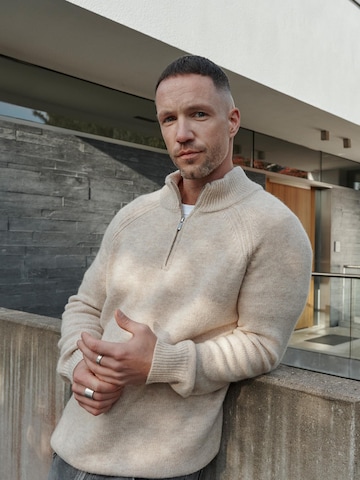 DAN FOX APPAREL Pullover 'Essential' i beige