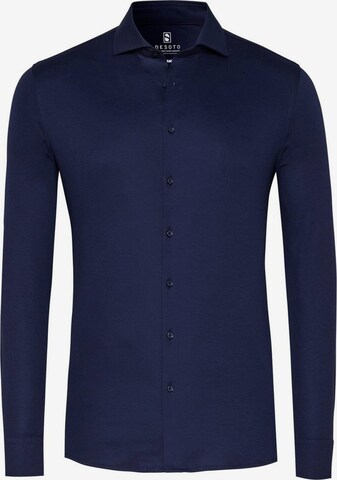 DESOTO Hemd in Blau: Vorderseite