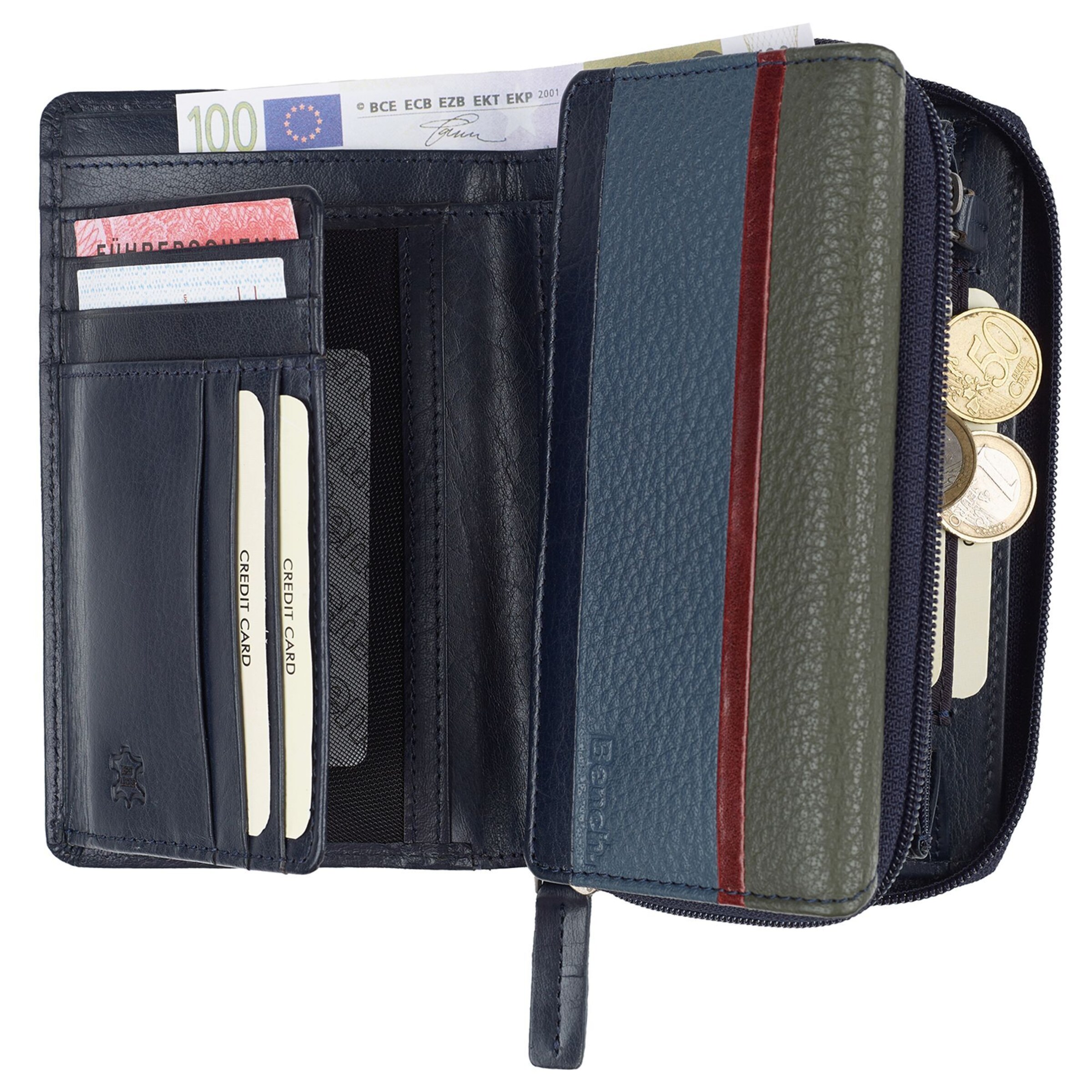 BENCH Portemonnee in Gemengde kleuren