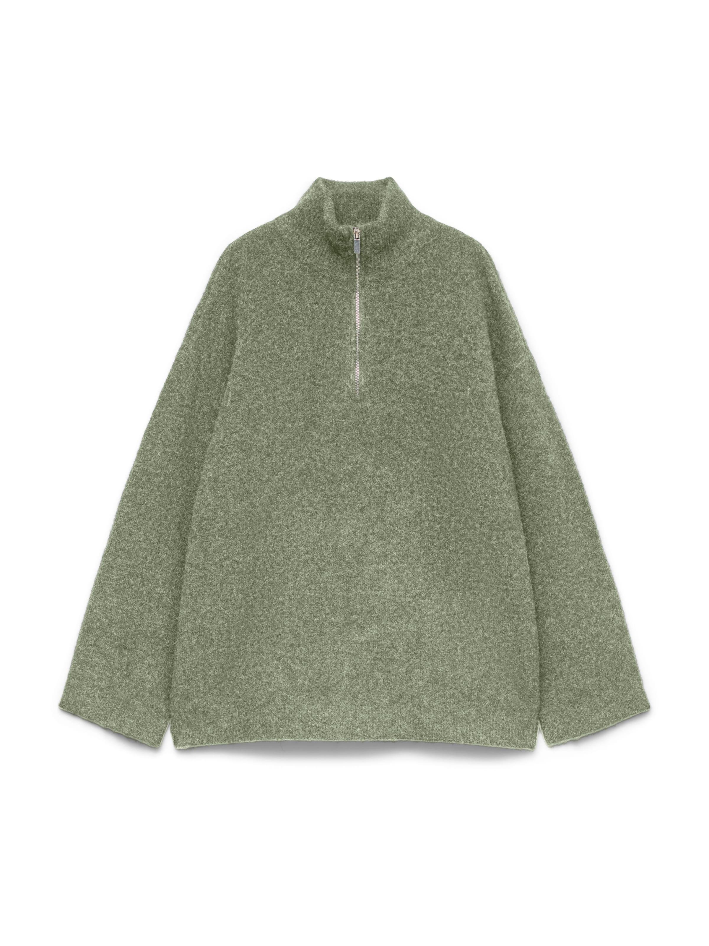 VERO MODA Sweater 'VMSUPREME' in Green: front