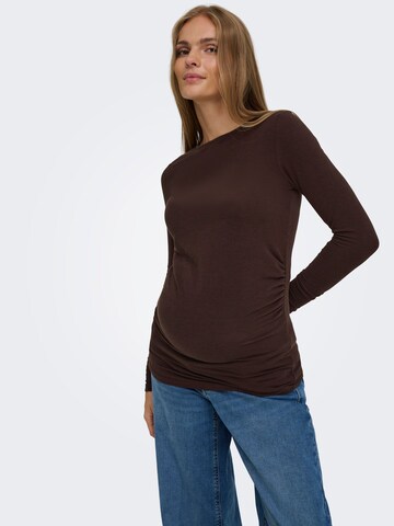 Only Maternity Shirt in Braun