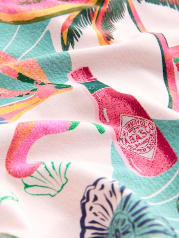 Next Bandeau Shaping swimsuit in Mixed colours