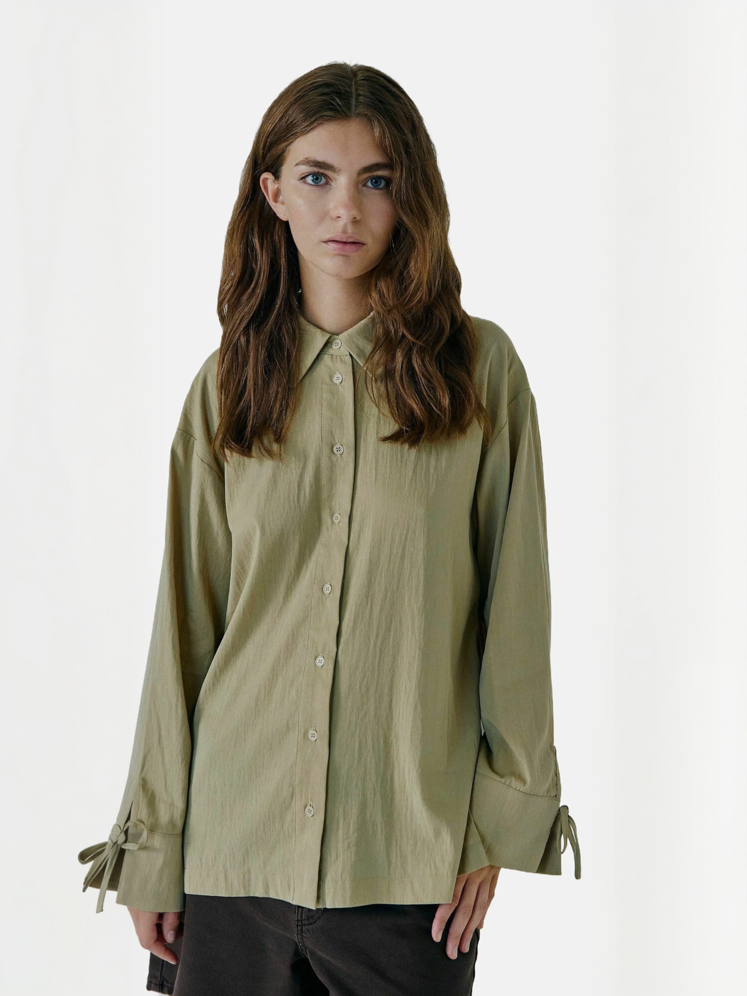NORR Shirts ' Bowie ' i grøn: forside
