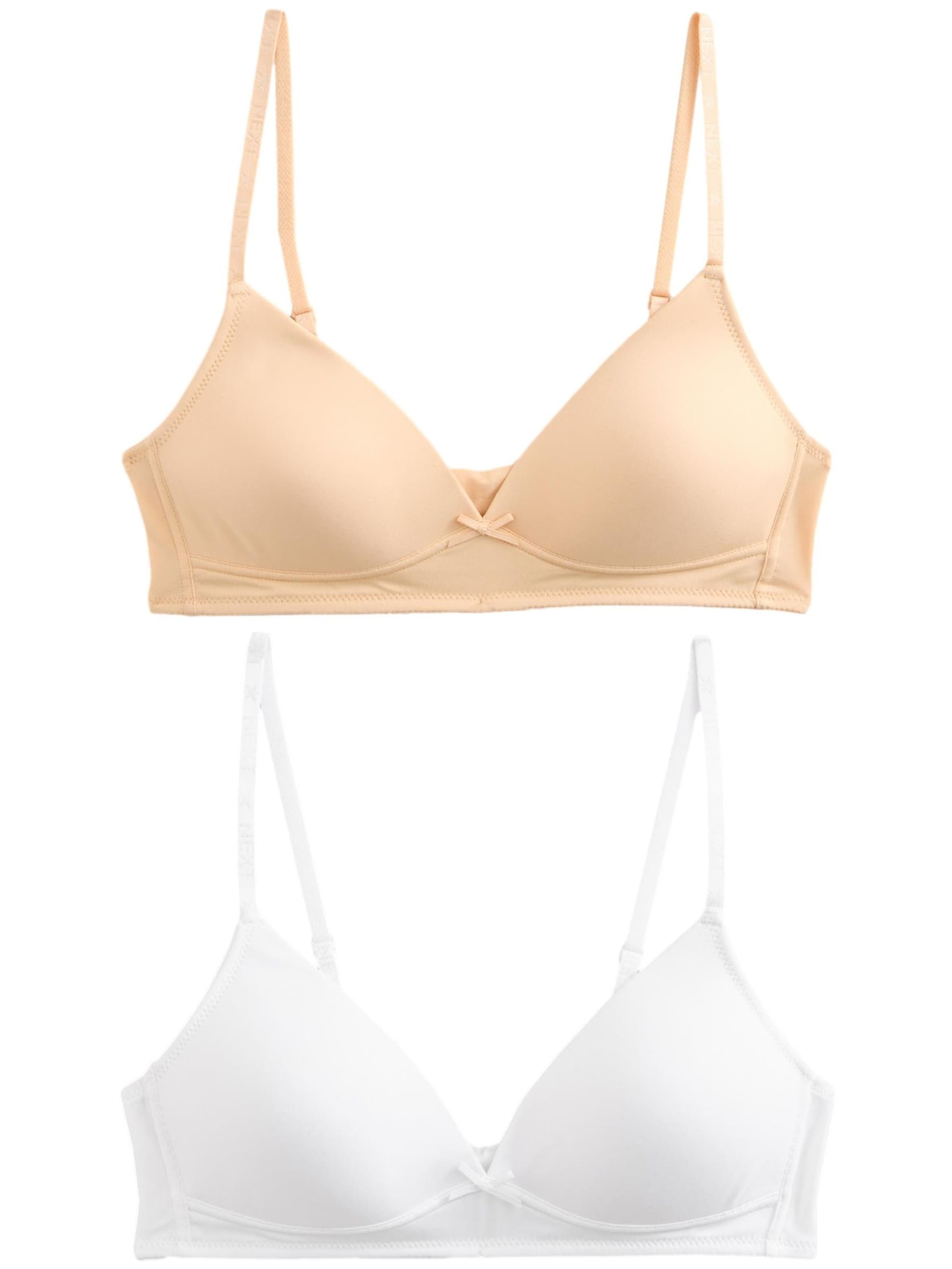 Next Треугольник Бюстгальтер в Бежевый: спереди