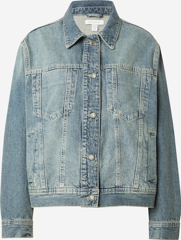 Veste mi-saison TOPSHOP en bleu : devant