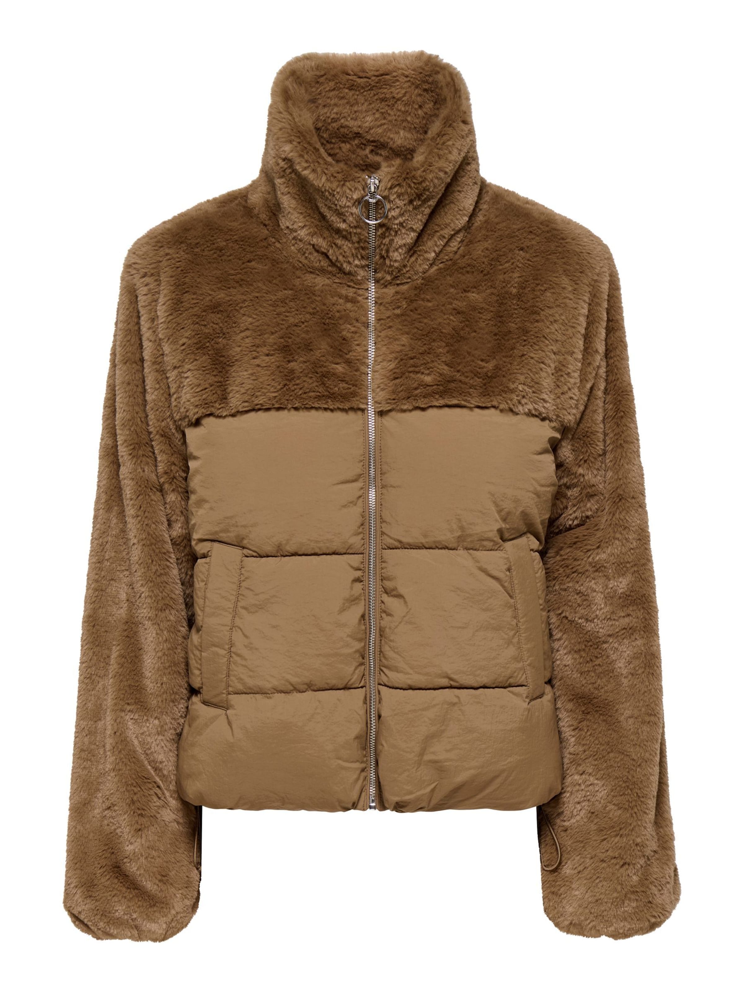 Veste d’hiver 'ONLWanja' ONLY en marron : devant