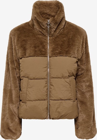 Veste d’hiver 'ONLWanja' ONLY en marron : devant
