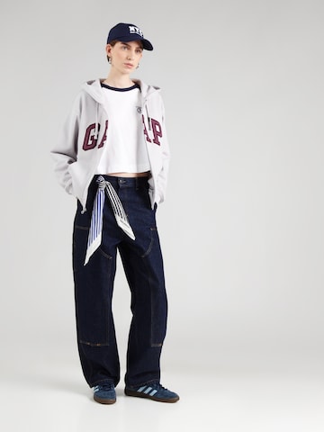 GAP Ζακέτα φούτερ 'HERITAGE' σε γκρι