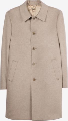 GOBI Cashmere Übergangsmantel 'Men’s Single-Breasted Cashmere Coat' in Grau: Vorderseite