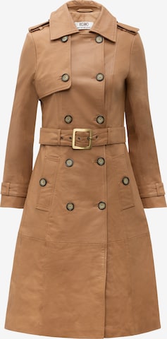 RICANO Mantel 'Gloria' in Braun: Vorderseite