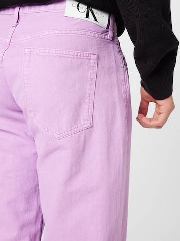 Calvin Klein Jeansregular Traperice '90s' - ljubičasta boja