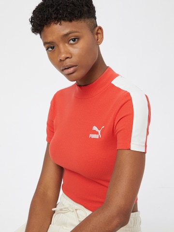 PUMA Shirt 'Classics' in Rood