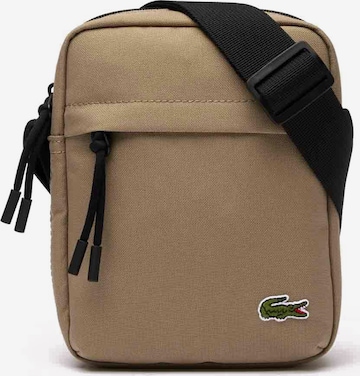 Borsa a tracolla di LACOSTE in beige: frontale