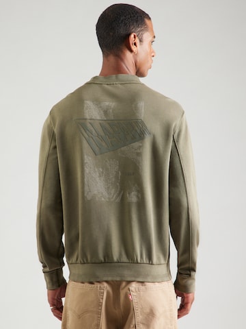 NAPAPIJRI - Sudadera 'B-AREN' en verde: frente