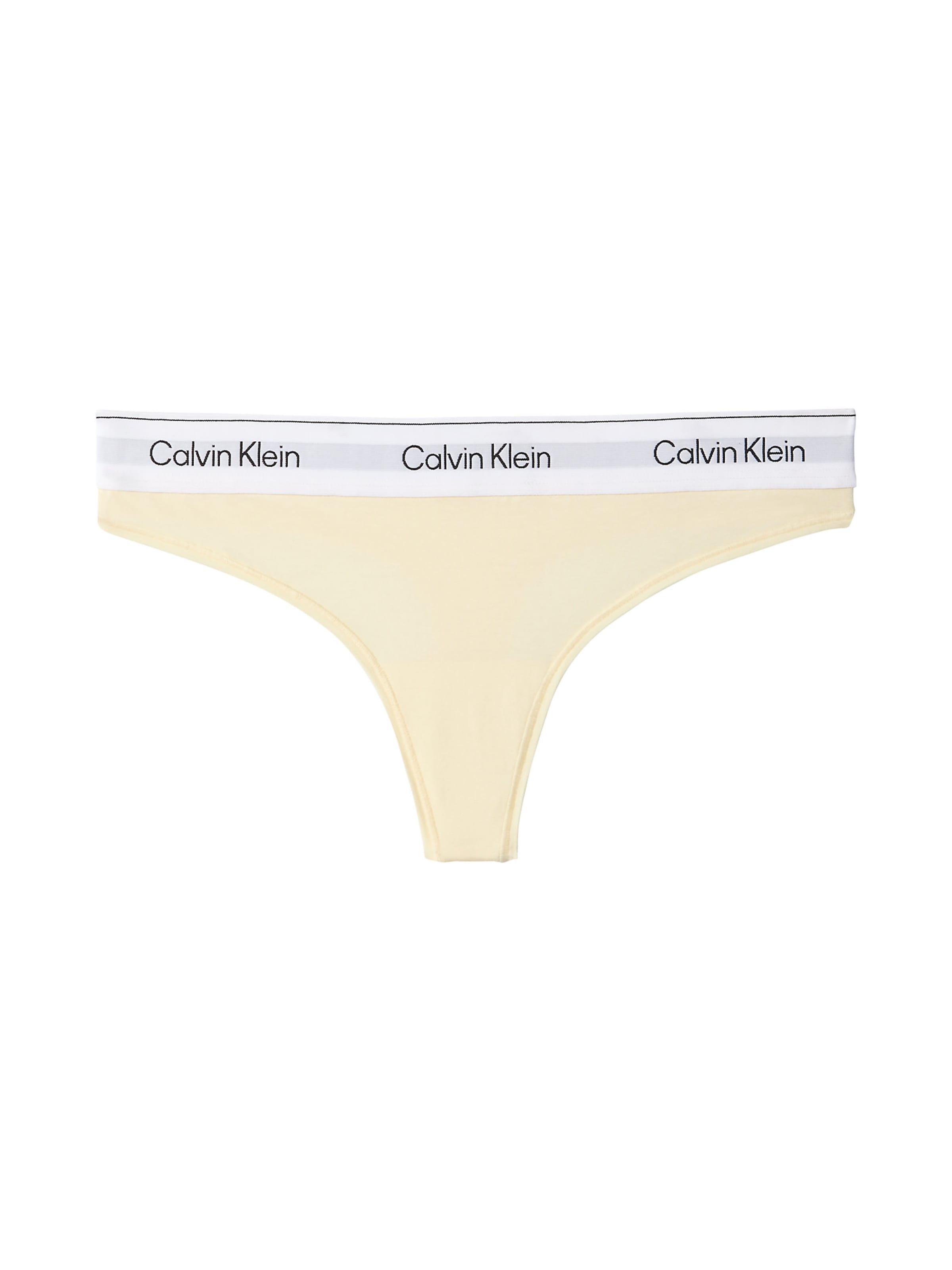 Calvin Klein Underwear String in Light yellow / Light grey / Black / White, Item view
