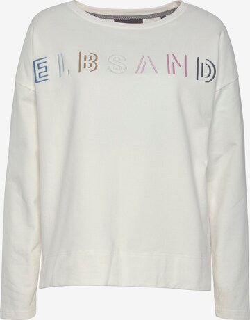 Elbsand Sweatshirt in Beige: front