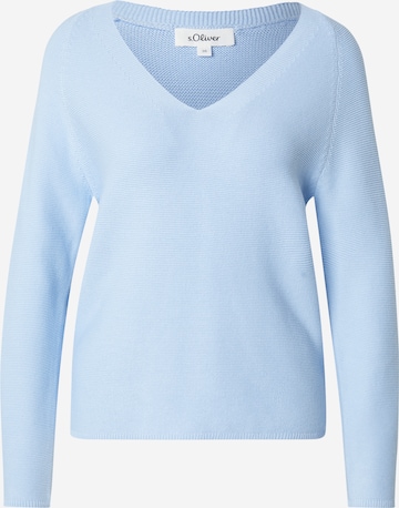 Pull-over s.Oliver en bleu : devant