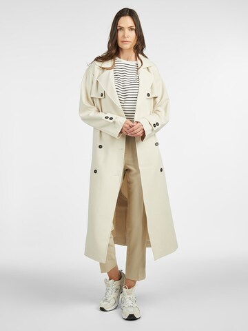 Lovely Sisters Between-Seasons Coat 'Jacky' in Beige: front