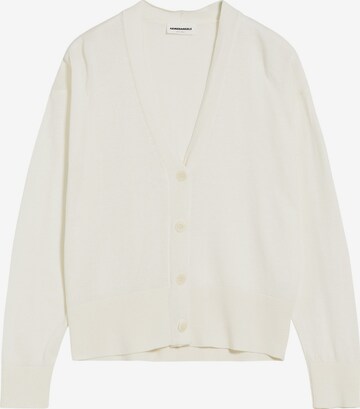 ARMEDANGELS Knit Cardigan 'Odina' in White: front