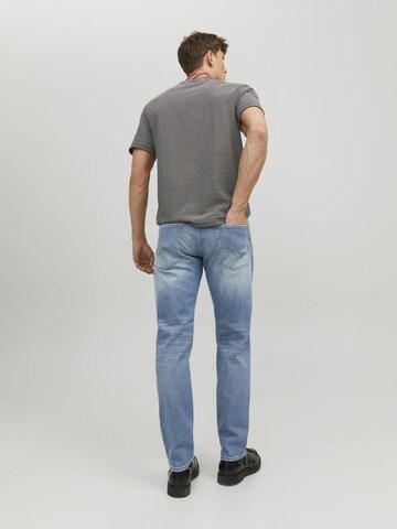 JACK & JONES Tapered Jeans 'Mike Original' in Blau